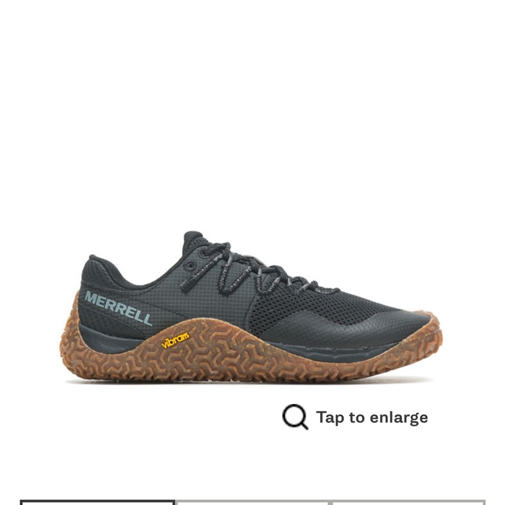 Merrell Black and Brown Athletic Shoes with Cushioned Sole